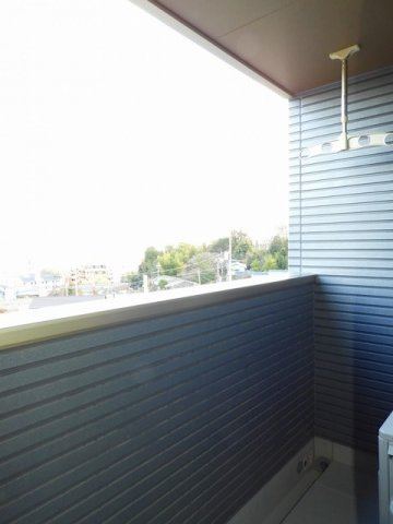 スターマイン　ランド　Ｂのバルコニー|開放的で明るい空間を演出してくれるバルコニーです