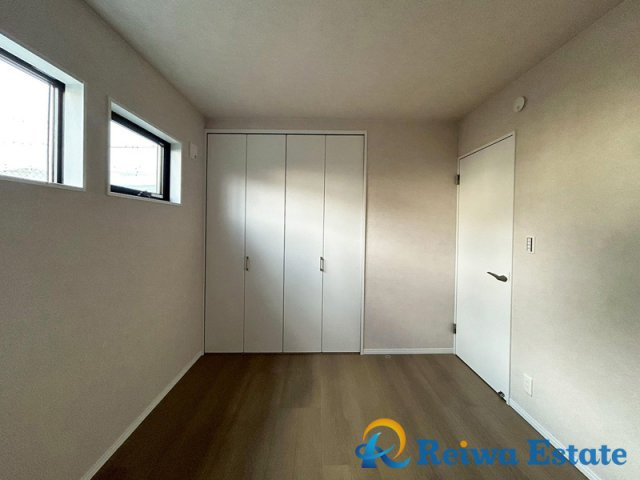 新築戸建　茅ヶ崎市西久保の洋室|全室クローゼット付きでお部屋を広く使えます。