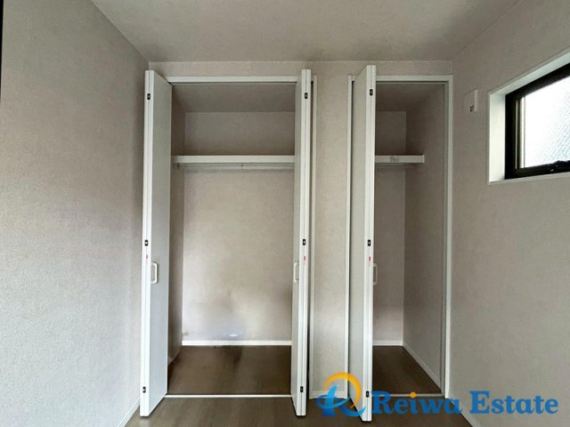 新築戸建　茅ヶ崎市西久保の収納|洋服やバッグなどたくさん収納出来ますね♪