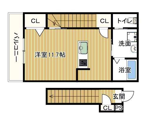 セントポーリア明石の間取り