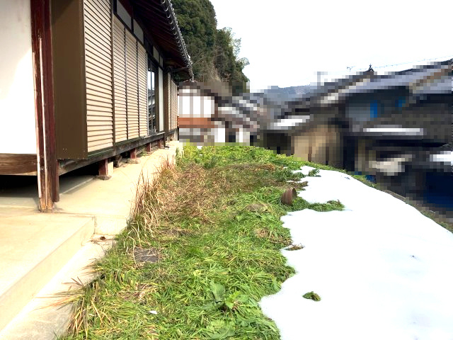 庄境　中古戸建　8DKの庭