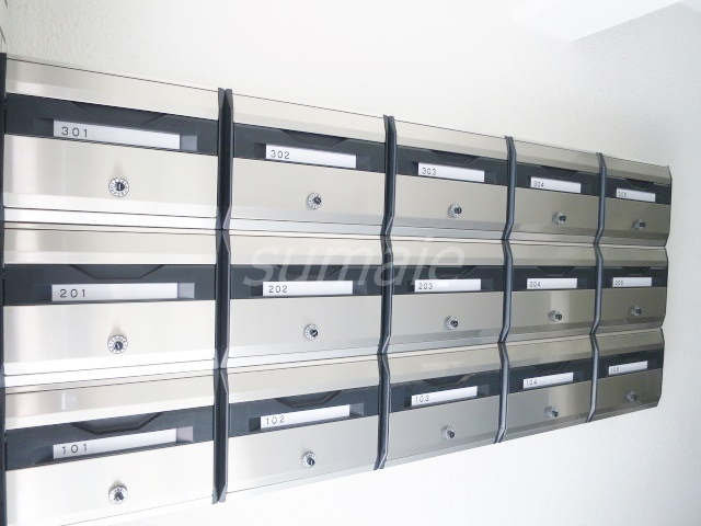 ペアシティ秀華二番館のその他共用部分|こちらがメールBOXです☆