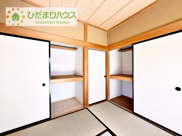 【収納】 | 下妻市半谷　中古戸建 | 和室にも大容量のクローゼット完備！
お布団やお子様のおもちゃなどがスッキリ収納できますね(^^♪