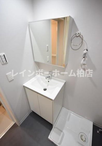 追い炊き◎ロフト付き◎デザイナーズアパート◎の洗面所