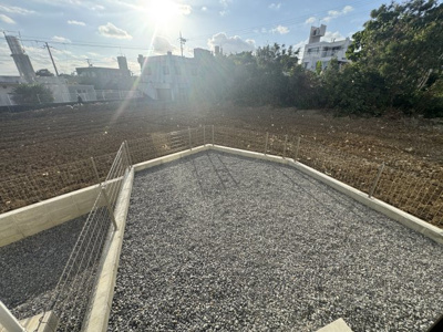 【庭】 | 八重瀬町新城Ⅲ（全5棟）ラストC号棟 | C号棟　お庭付き♪