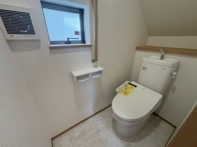 【トイレ】 | 八重瀬町新城Ⅲ（全5棟）ラストC号棟 | C号棟　温水洗浄便座♪