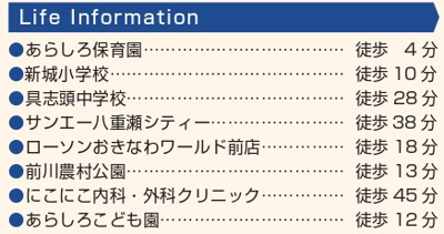 【周辺】 | 八重瀬町新城Ⅲ（全5棟）ラストC号棟 | 周辺♪