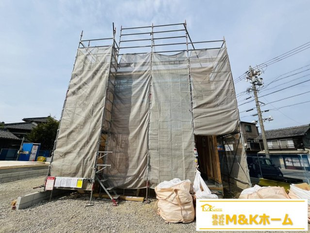 知多市岡田字開戸　全4棟　4号棟の外観|R8.1.27撮影　耐震等級3取得☆