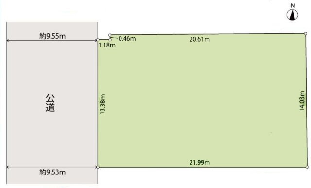 多摩市愛宕１丁目の中古一戸建の区画図