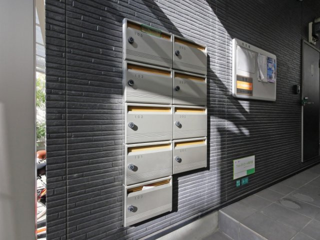 大阪市東成区東今里３丁目のハイツのセキュリティ