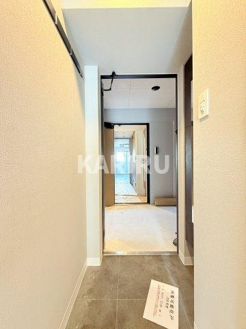 エスリードレジデンス ザ・グラン大阪福島クラスの玄関