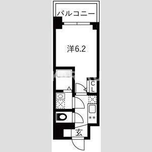 エスリードレジデンス ザ・グラン大阪福島クラスの間取り