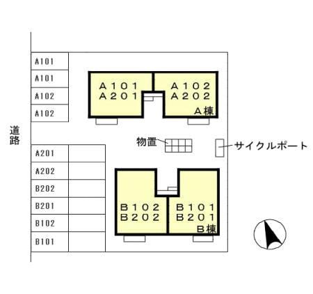 ロイヤルケビンBの区画図