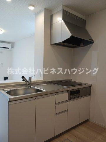 グラン　ポルトⅡのキッチン|お料理しやすいキッチンです