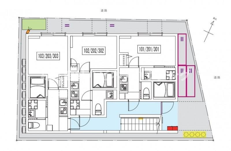 ＳＱＫの区画図