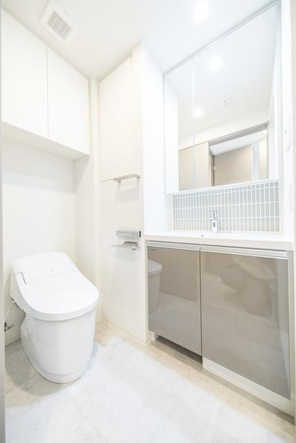 ミリアレジデンス浅草橋Ⅱの洗面所|※写真は同タイプ住戸です。