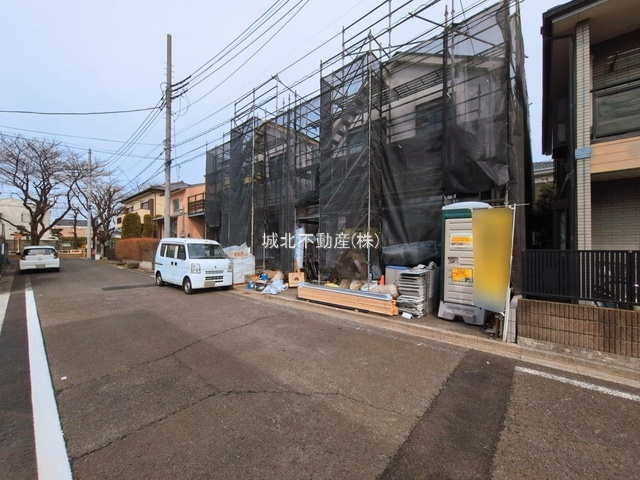 練馬区南大泉1丁目 全2棟 B号棟の外観|現地（2026年2月18日撮影）