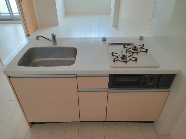 川崎市多摩区登戸の賃貸マンションのキッチン