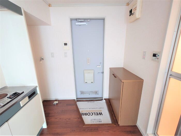 パークサイドハウスＡの玄関