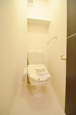 【トイレ】 | スカイ・エール | 落ち着いた色調のトイレです