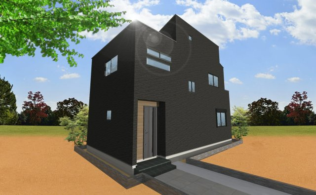 【完成予想図】 | 新座市野寺1丁目　建築条件付売地　全6区画　(保谷店) | 5区画/西武池袋線「ひばりヶ丘」駅徒歩25分！建売価格で自由設計可能な全6区画の土地です！※参考プラン間取図を基に作成したイメージ画像です。実際とは多少異なります。