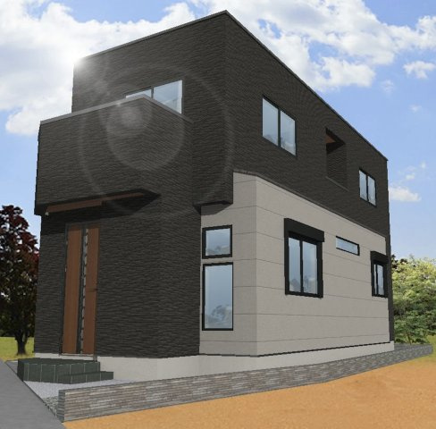 【完成予想図】 | 新座市野寺1丁目　建築条件付売地　全6区画　(保谷店) | 6区画/西武池袋線「ひばりヶ丘」駅徒歩25分！建売価格で自由設計可能な全6区画の土地です！※参考プラン間取図を基に作成したイメージ画像です。実際とは多少異なります。