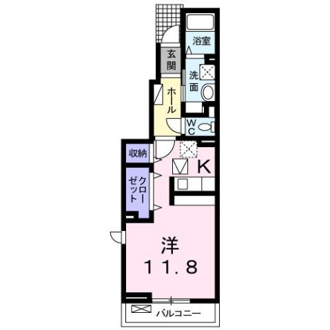 ソレイュ・メゾンⅡの間取り