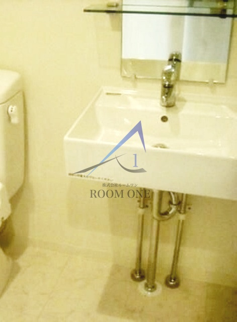 プレール・ドゥーク有明の洗面所|洗面台です。