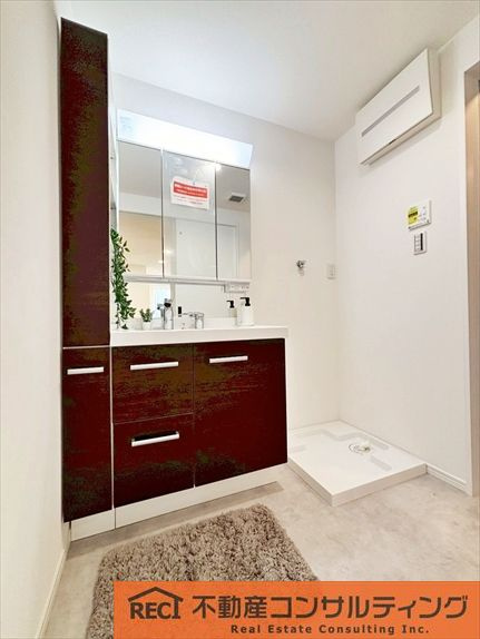 神戸市垂水区星陵台7丁目　新築戸建の独立洗面台