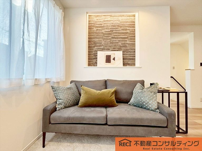 神戸市垂水区星陵台7丁目　新築戸建の居間・リビング