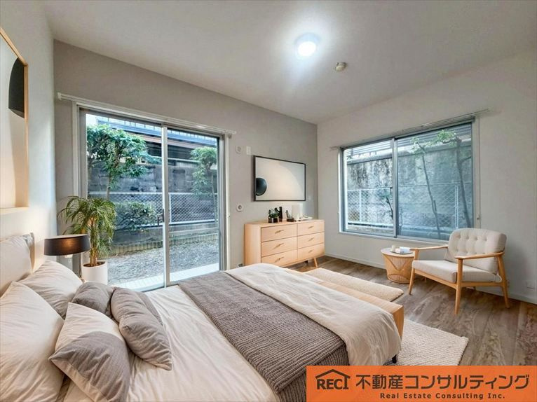 サンマンション魚崎の寝室