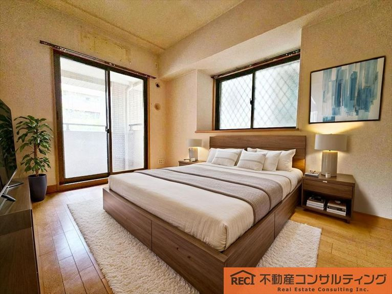 サンシャイン王子公園の寝室