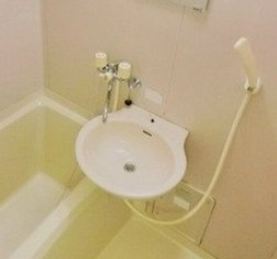 カレッジハウス１０の洗面所