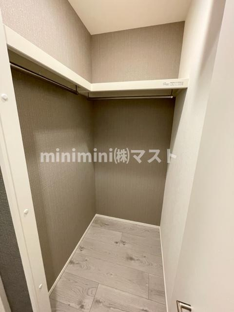 大阪市中央区北新町の賃貸マンションの収納