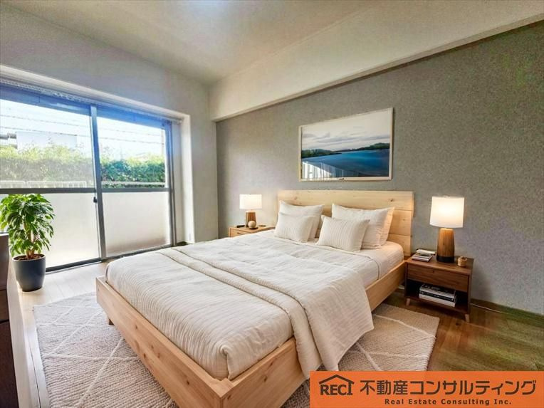 サンライフ甲子園の寝室