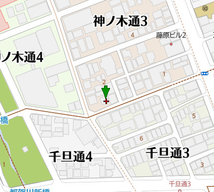 神戸市灘区神ノ木通3丁目　新築戸建　C号地の地図|シューズCLやWICなど収納豊富