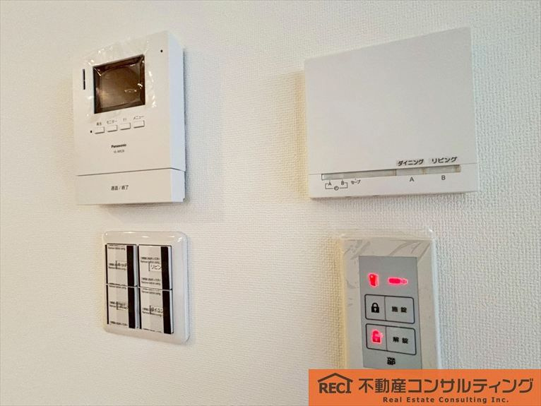 神戸市灘区神ノ木通3丁目　新築戸建　C号地の防犯設備