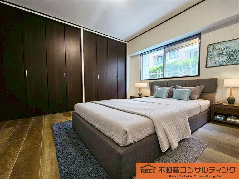 香枦園スカイハイツの寝室
