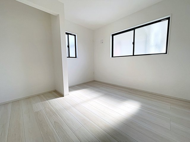 新築戸建・新築建売　郡山市八山田2期　行徳小・行健中の区画図|駐車スペースは3台可能です！（車種による）残り1棟です！！