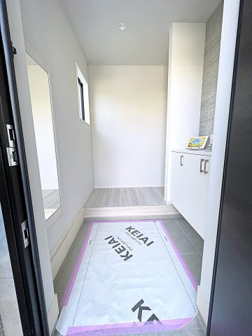 新築戸建・新築建売　郡山市八山田2期　行徳小・行健中の区画図|駐車スペースは3台可能です！（車種による）残り1棟です！！