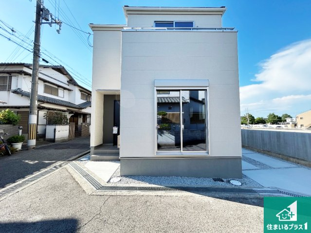 ◆貝塚市澤　第8期　新築一戸建ての外観|お客様に長く安心して住んでいだだける事にこだわった家づくり！住んでからのアフターサービスにもしっかりと取り組んでいます！