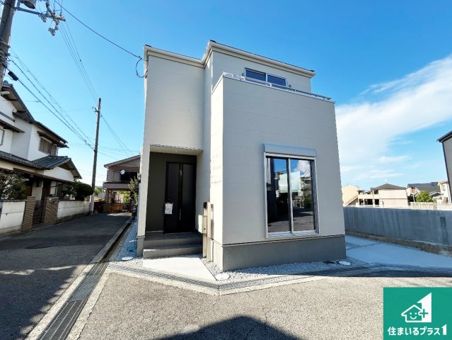 ♦貝塚市澤　第8期　新築一戸建ての外観|安心の10年保証！外観を美しく保ち、雨水で汚れを落とします！気になることがありましたら、お気軽にお問い合わせください！