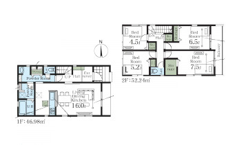 白岡市小久喜　新築一戸建て　リーブルガーデン　01