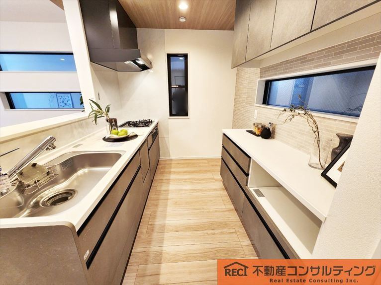 神戸市灘区篠原南町４丁目　新築戸建　A号地のキッチン