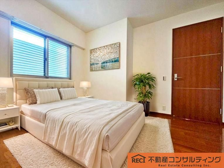 グラン・ブルー王子公園の寝室