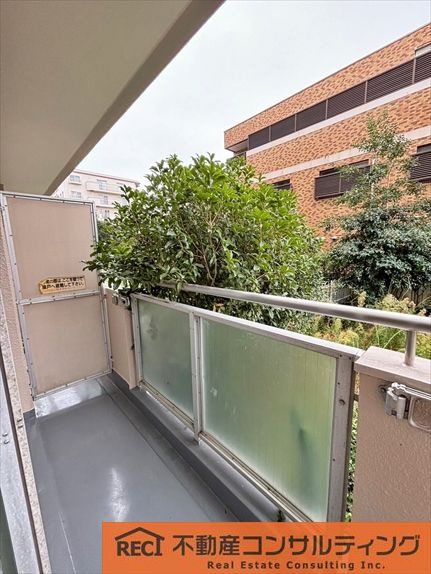 ジークレフ第二武庫川のバルコニー