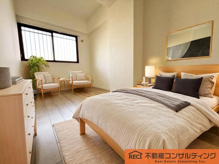 ファミール本山の寝室