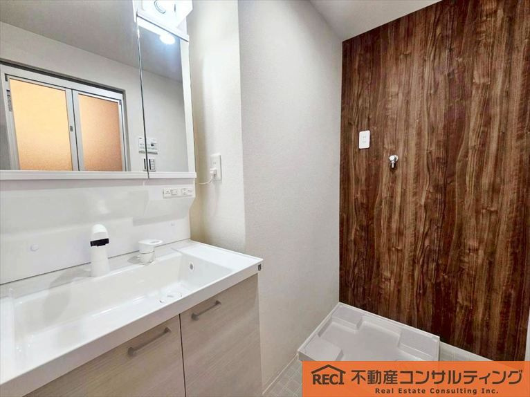 ジークレフ武庫川の独立洗面台