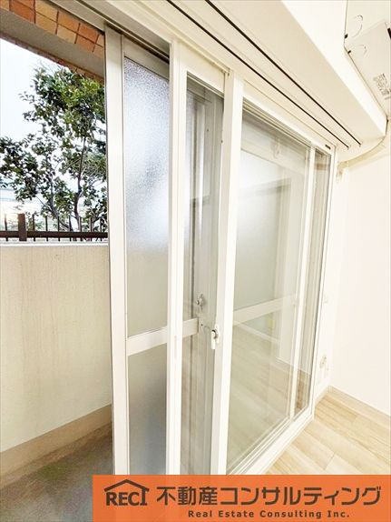 ライオンズマンション魚崎のバルコニー