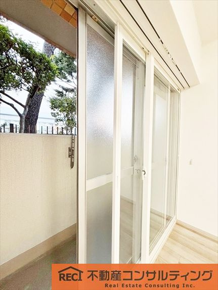 ライオンズマンション魚崎のバルコニー